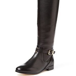 Ava and Aiden Renee 6.5 Black Riding Boots